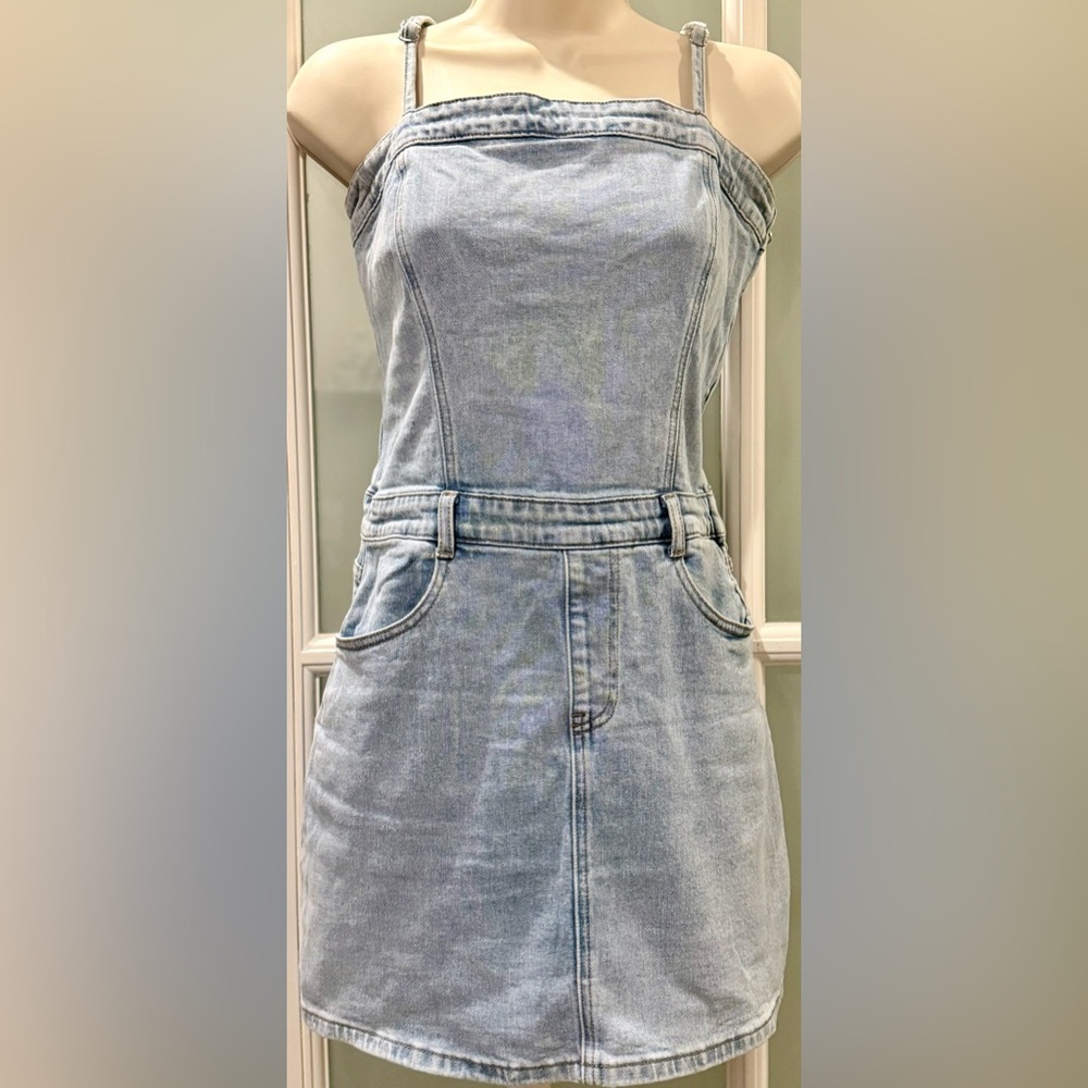 ORAIJE Remy Denim Mini Dress - Picture 2 of 4